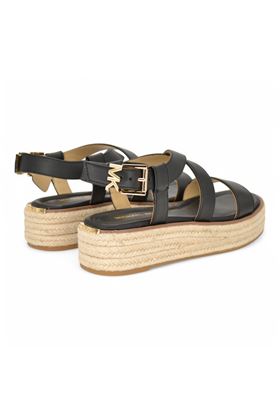 Zatterone donna in pelle colore nero. MICHAEL KORS | 40S5LYFS1L-NERO